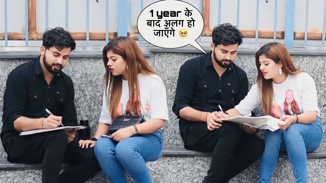 Agreement prank on girlfriend 😭💔 || 1 year के बाद हम अलग हो जाएँगे 😱 || Somesh Brijwasi ||