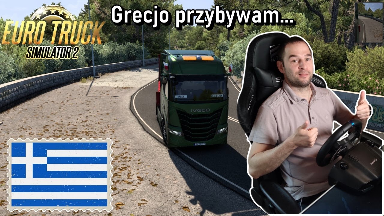 Jadę do Grecji swoim nowym IVECO, ETS2 🚚