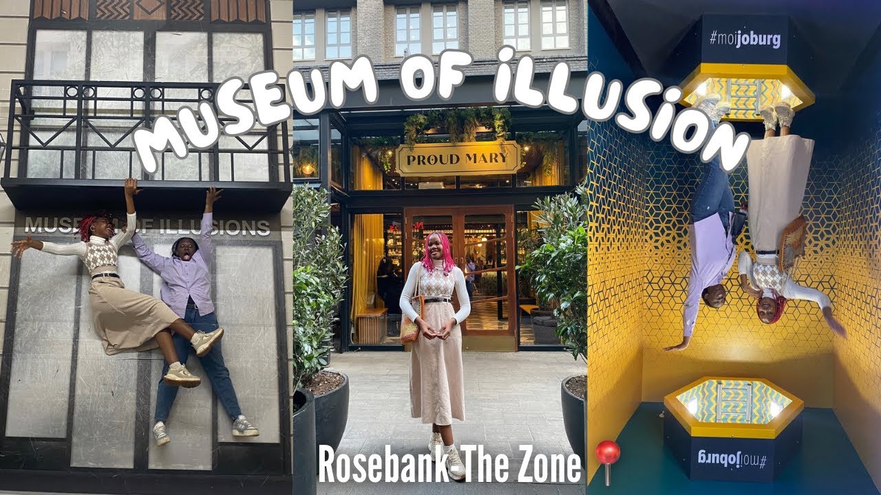 MUSEUM OF ILLUSION | DOPPIO ZERO | WHAT TO DO IN ROSEBANK | VLOG 🇿🇦