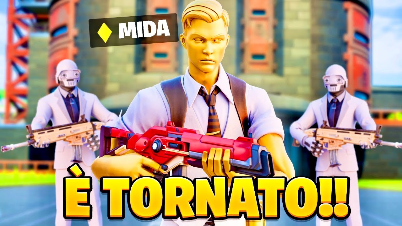 MI FINGO IL VECCHIO BOSS MIDA NELLA STAGIONE 4 DI FORTNITE!!😱