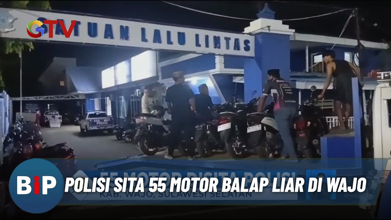 Polisi Bubarkan Balap Liar di Wajo, 22 Pengendara Diamankan  | BIP (4/3)