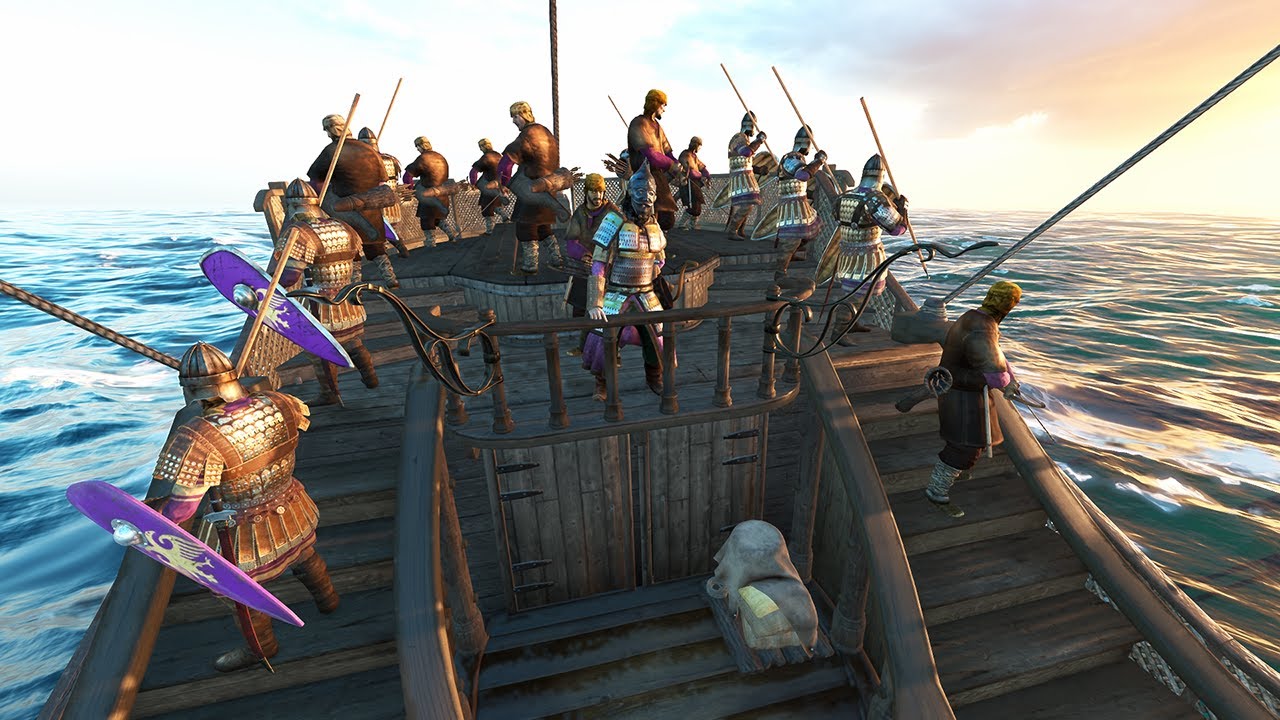 677 TIMUR SEA WARRIORS vs 588 EREN | EPIC NAVAL BATTLE | Bannerlord II