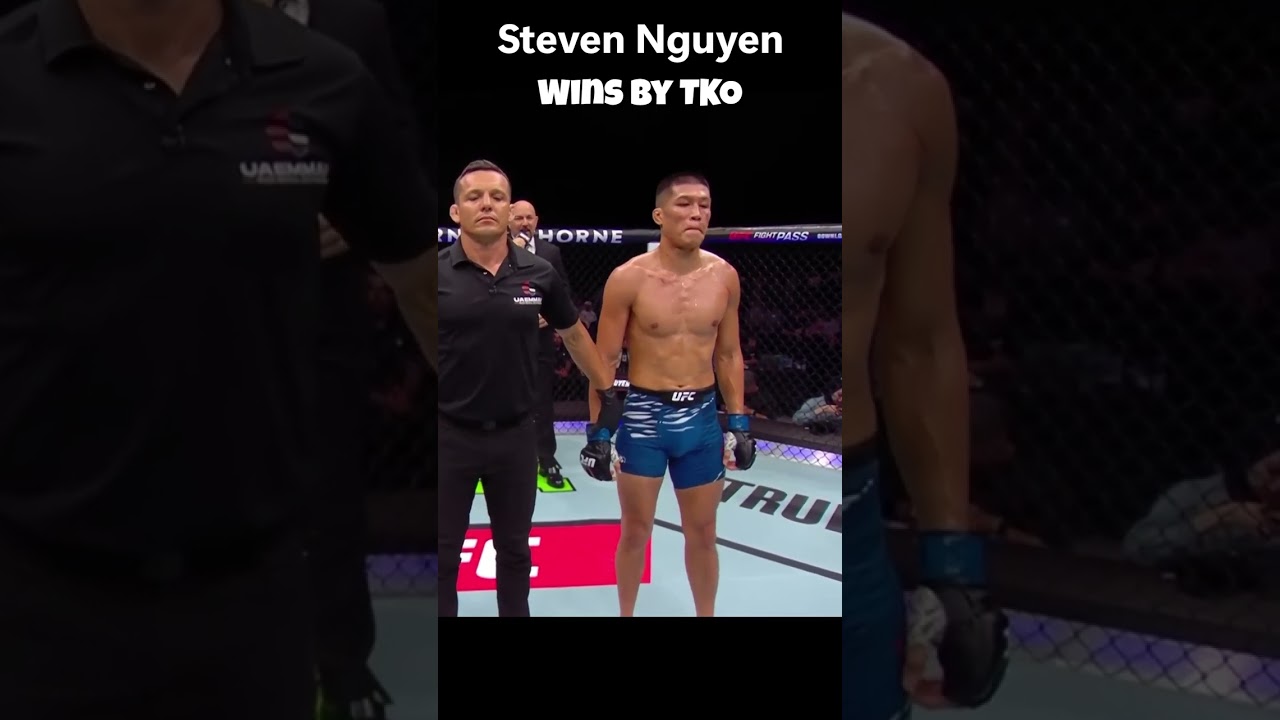 Steven Nguyen Wins By TKO! #shorts #youtubeshorts #shortsfeed