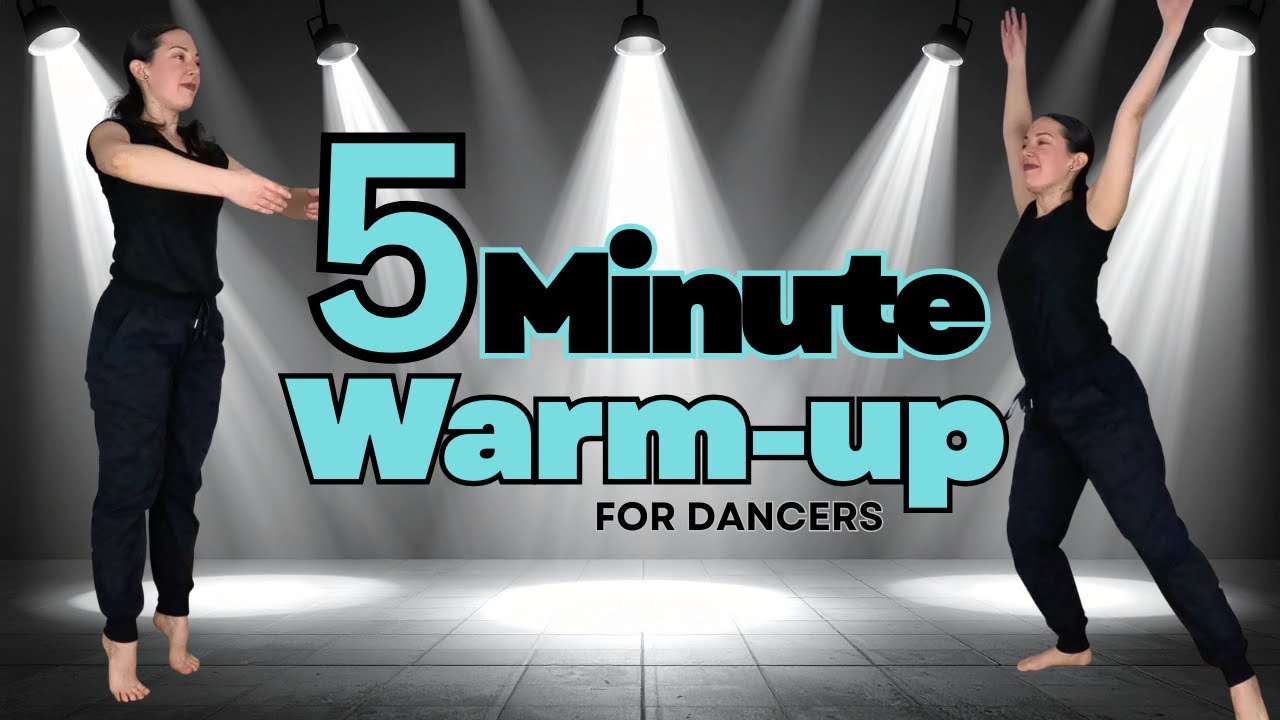 Quick 5 Minute Full-body Warm-up for dancers / Perfect before class or performance!