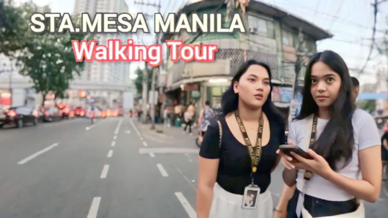 Walking Through V. Mapa Street Sta.Mesa Manila, Philippines