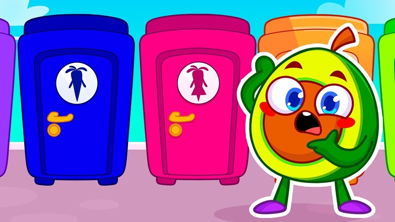 Where Should Little Avocado Go? 🚽 Potty Time with Pit & Penny 🥑