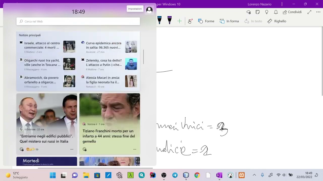 3&ordf; Informatica - 2022-03-22 - Spiegazione logica vettore numeri unici