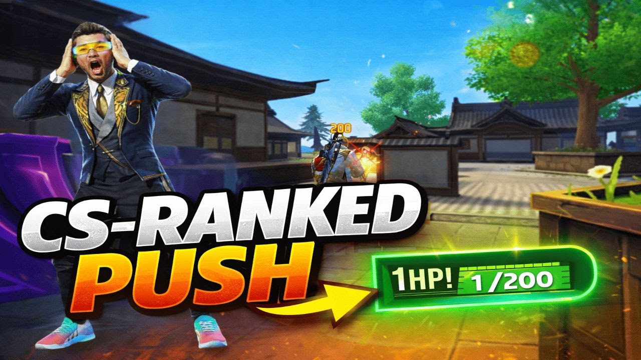 CS-RANKED PUSH 😱 | 1HP CLUTCH MOMENT!