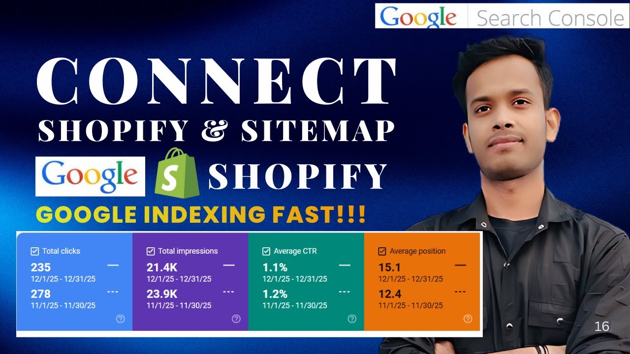 Google Search Console Shopify Setup | Verify Website & Submit Google Sitemap