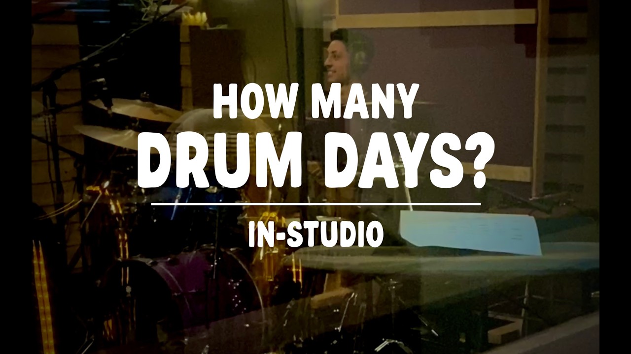 In Studio - How Many Drum Days?