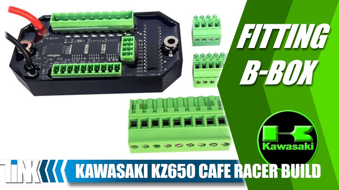 Fitting Axel Joost Elektronikbox version B B-Box Kawasaki KZ650