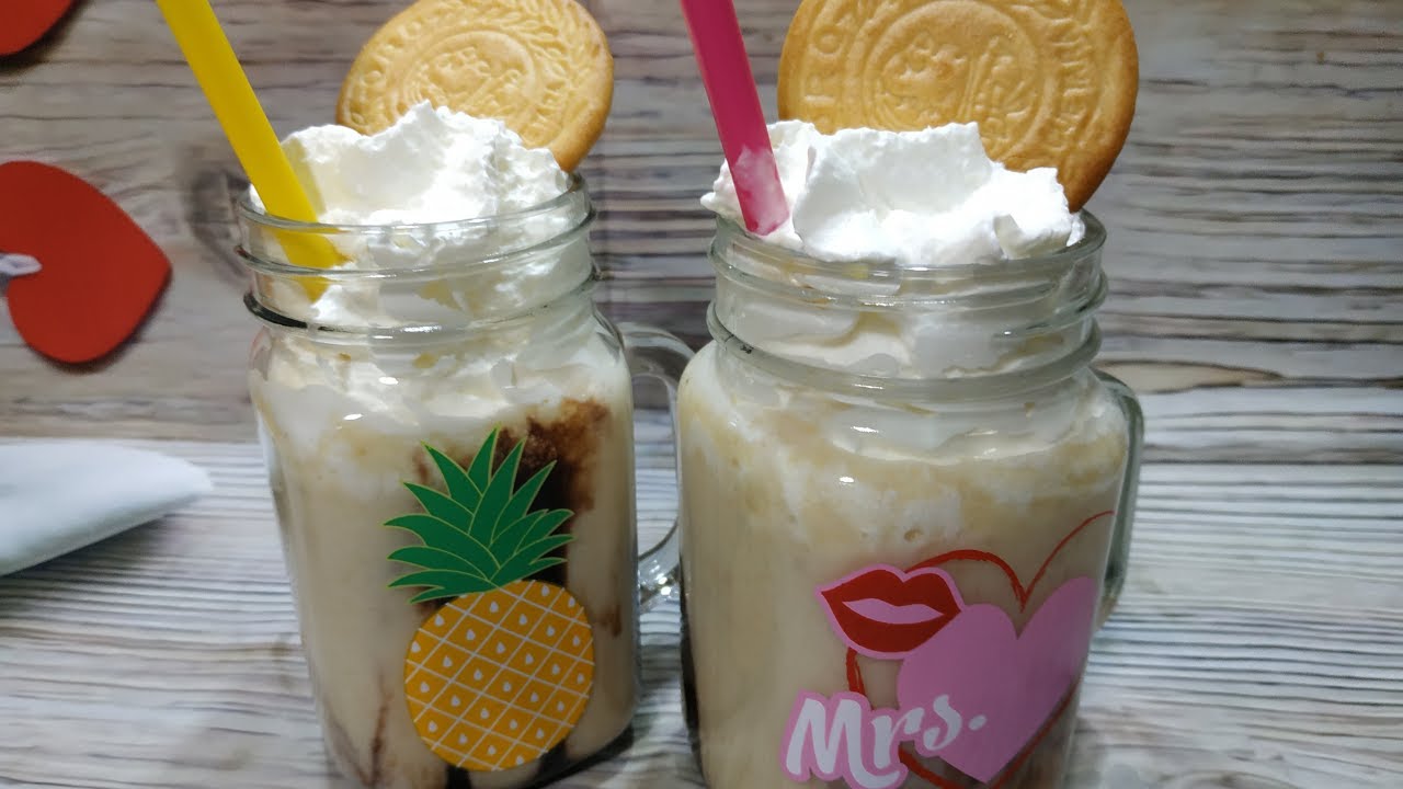 BATIDO DE PLÁTANO Y GALLETAS | SMOOTHIE | FÁCIL EN MAMBO¡¡¡