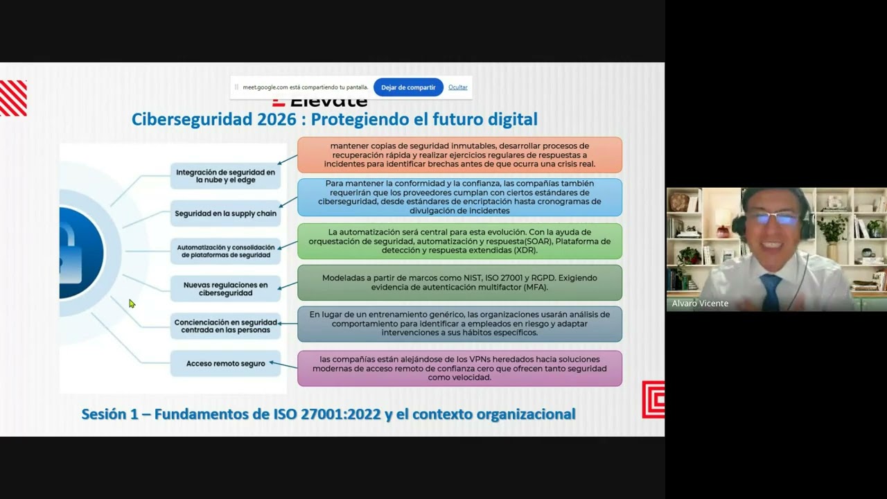 MODULO 1  ISO 27001 SEGURIDAD DE LA INFORMACIÓN Y CIBERSEGURIDAD