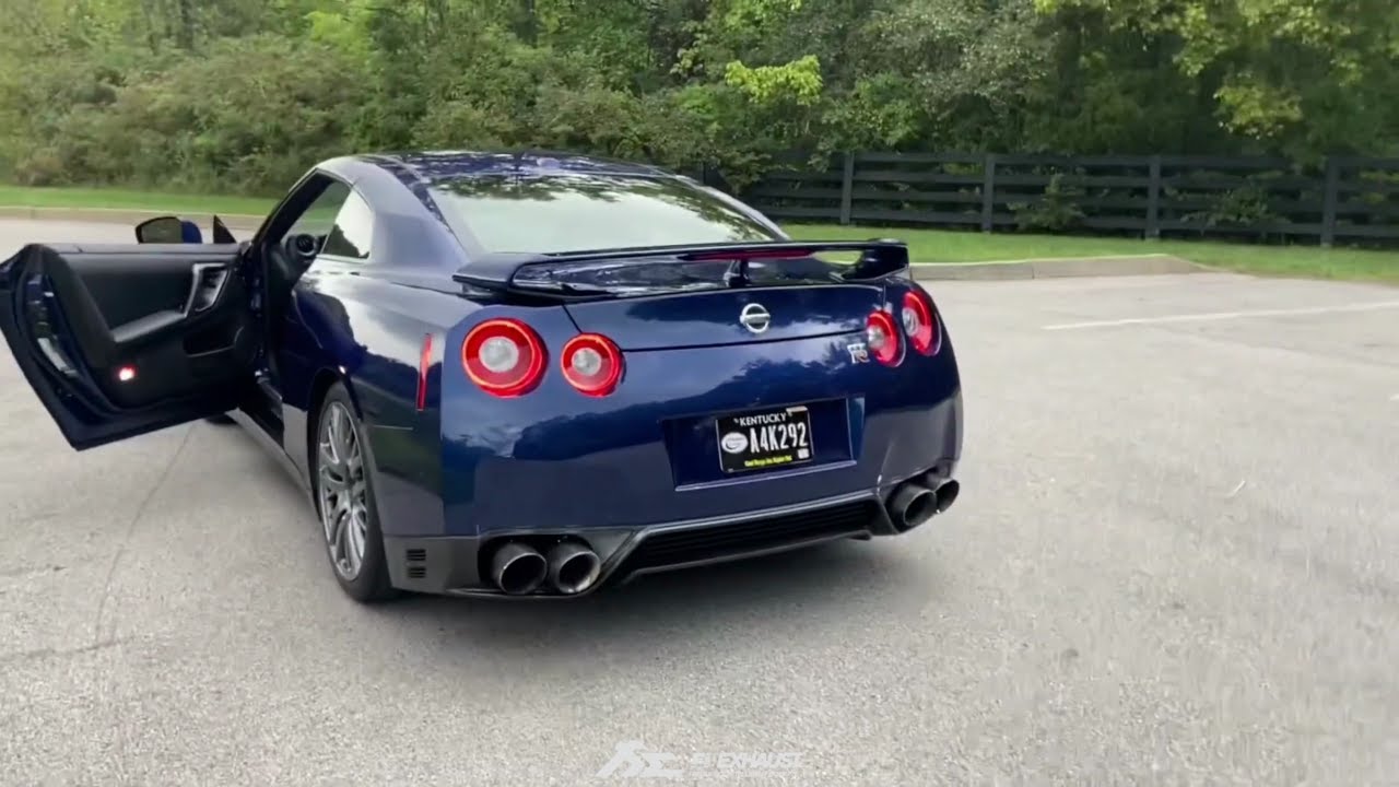 Nissan GT-R R35 (2016) w/ Fi EXHAUST Race Version Catback X A90Shop X KickTheTires