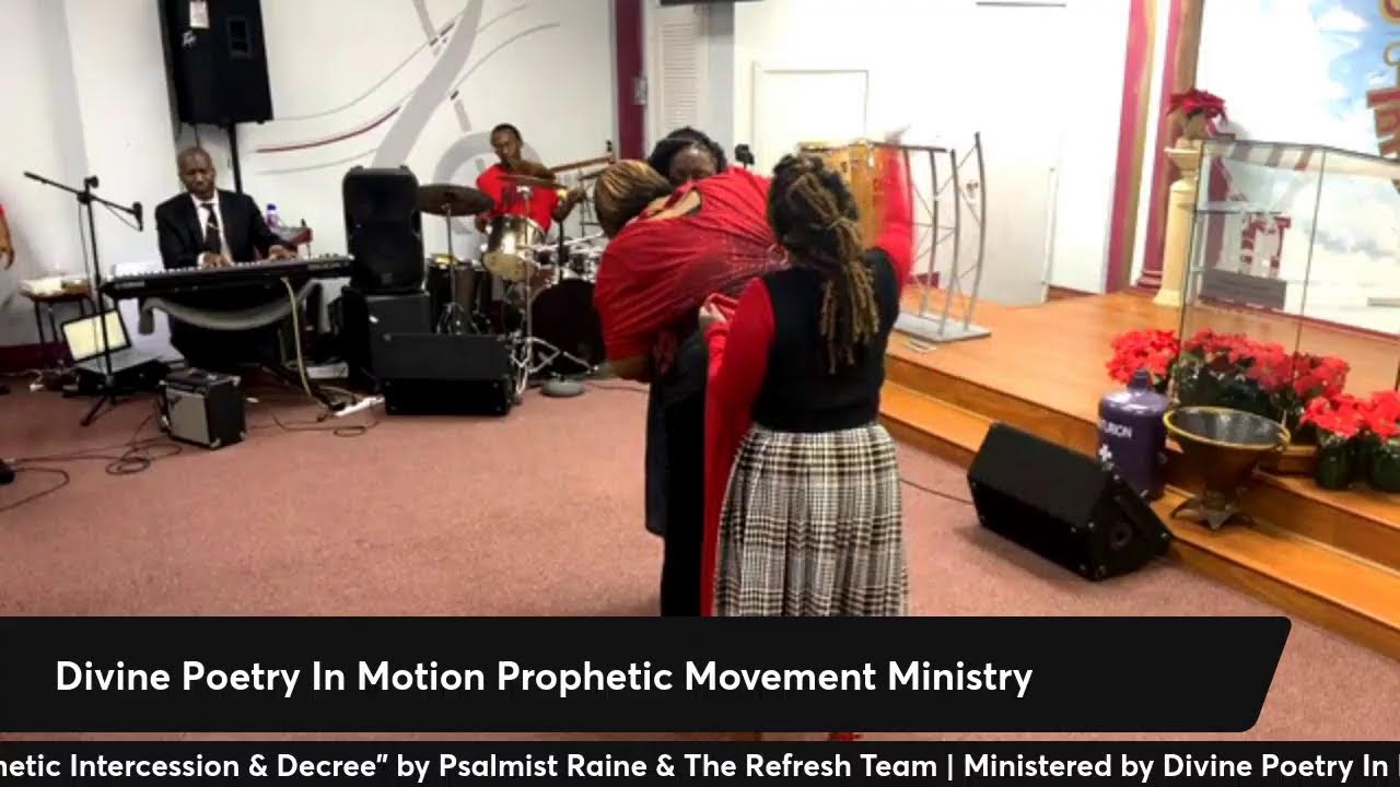 Prophetic Intercession & Decree by Psalmist Raine & The Refresh Team
