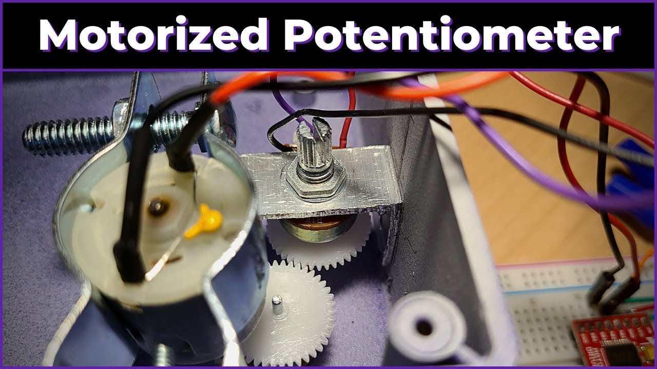 Making a Motorized Potentiometer