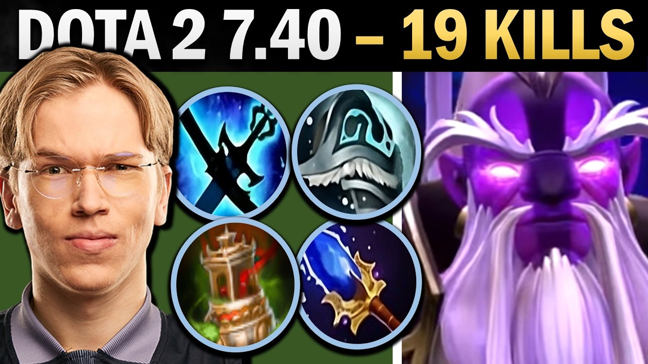 Void Spirit Pro Mid with 19 Kills and Vessel - Dota 2 Gameplay