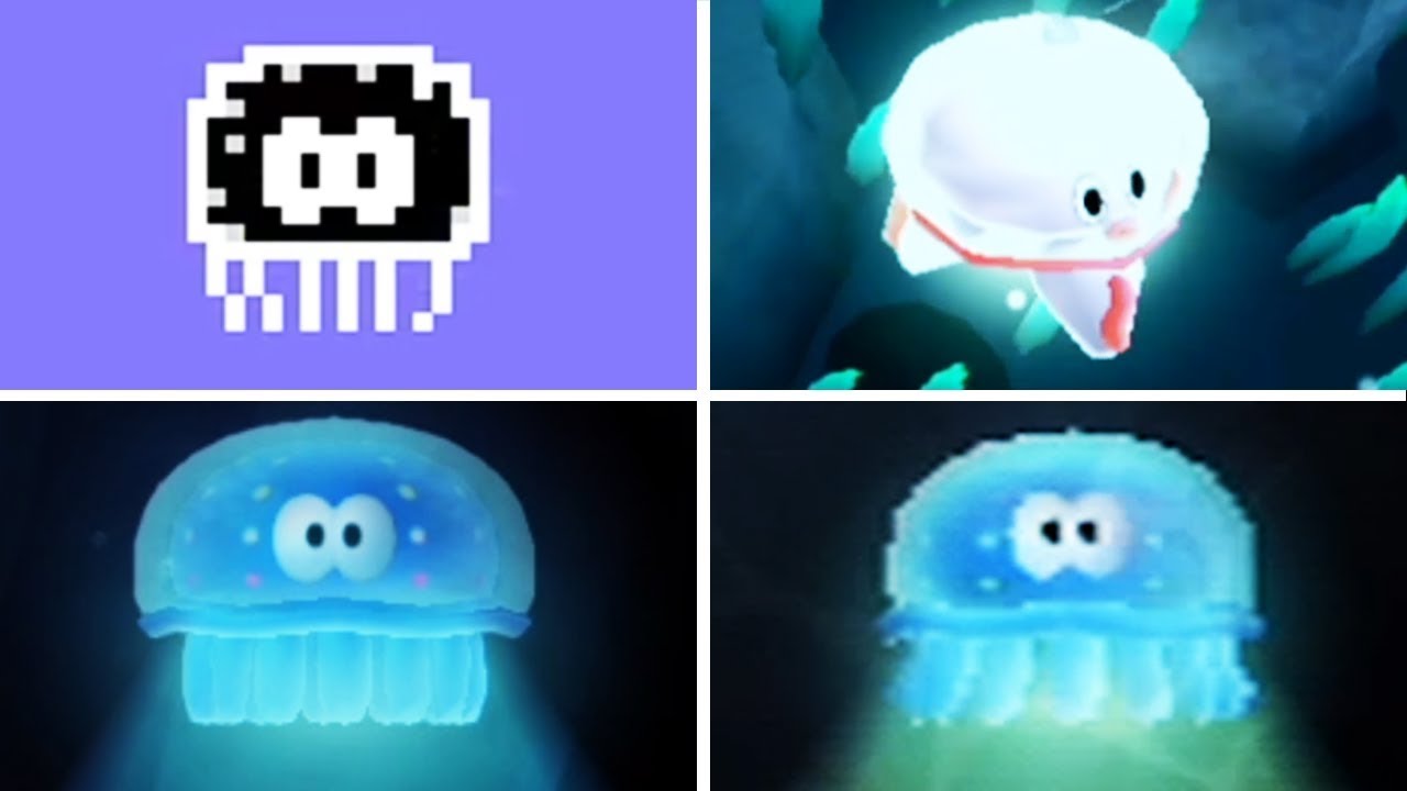 Evolution of - Jellybeam in Super Mario Games