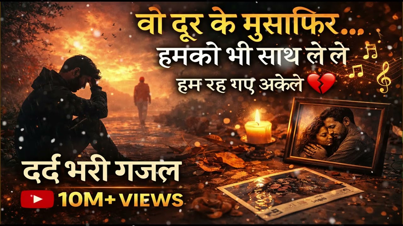 वो दूर के मुसाफ़िर, हमको भी साथ ले ले #hindisong #2026