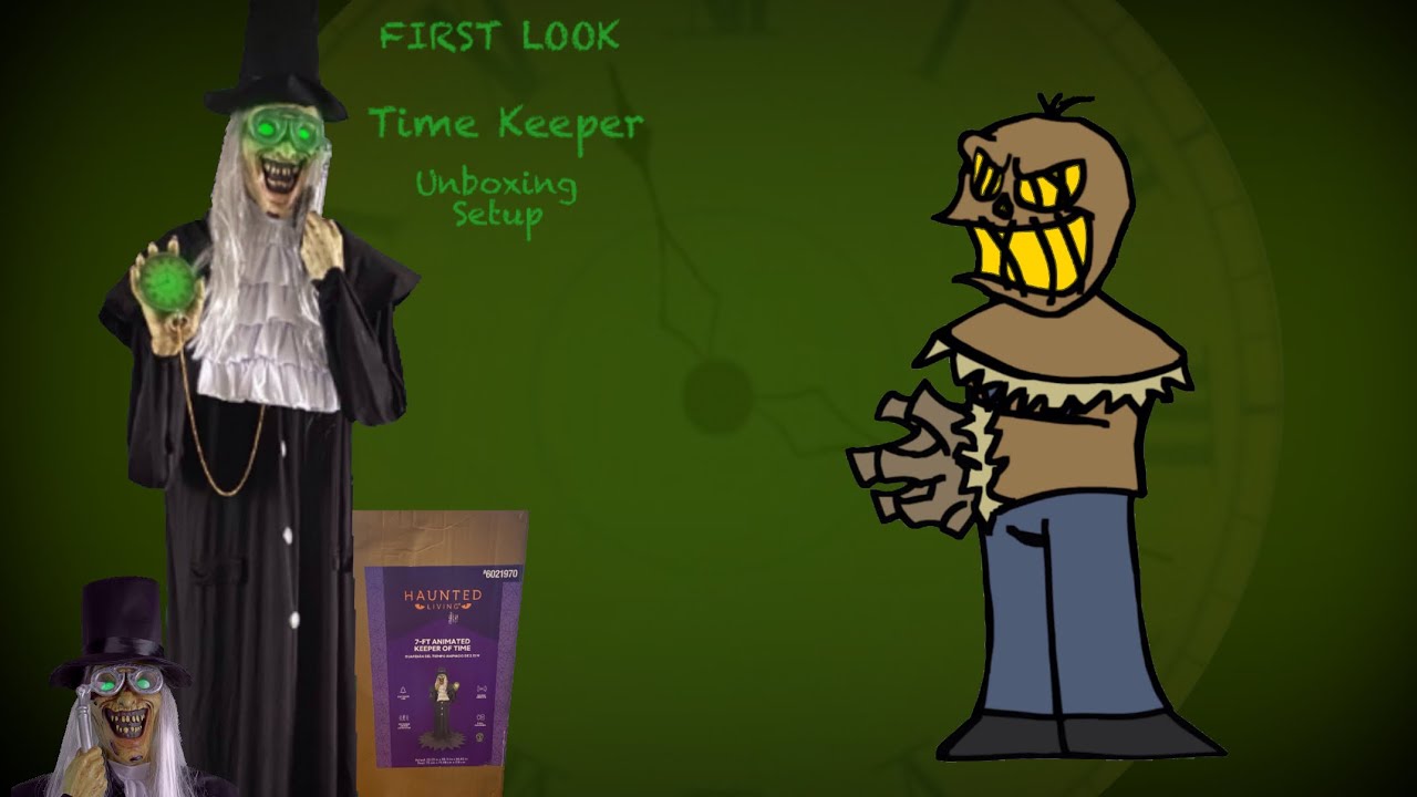 🕰️(FIRST LOOK) Lowe’s Halloween 2025 Time Keeper Unboxing Setup!🎃