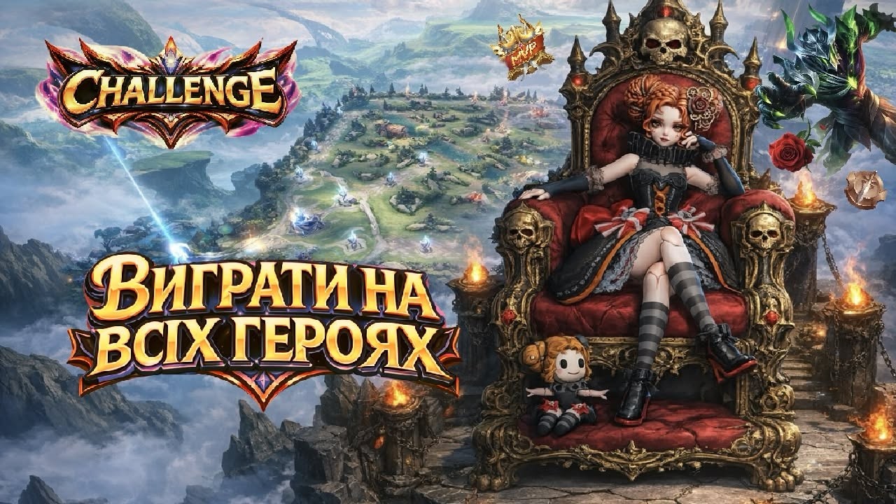 Challenge:Виграти всіма героями на ехпі в Mlbb !Ангела і Аргус!