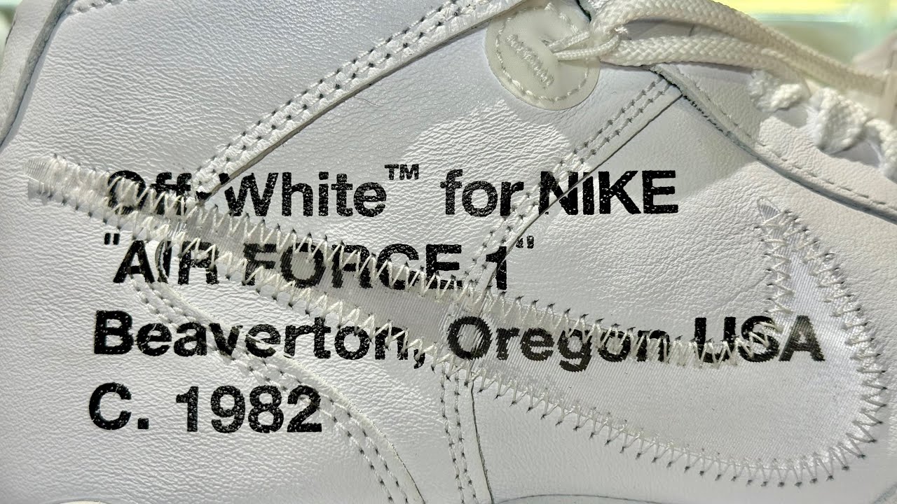 Nike Air Force 1 Off White Full Collection Review