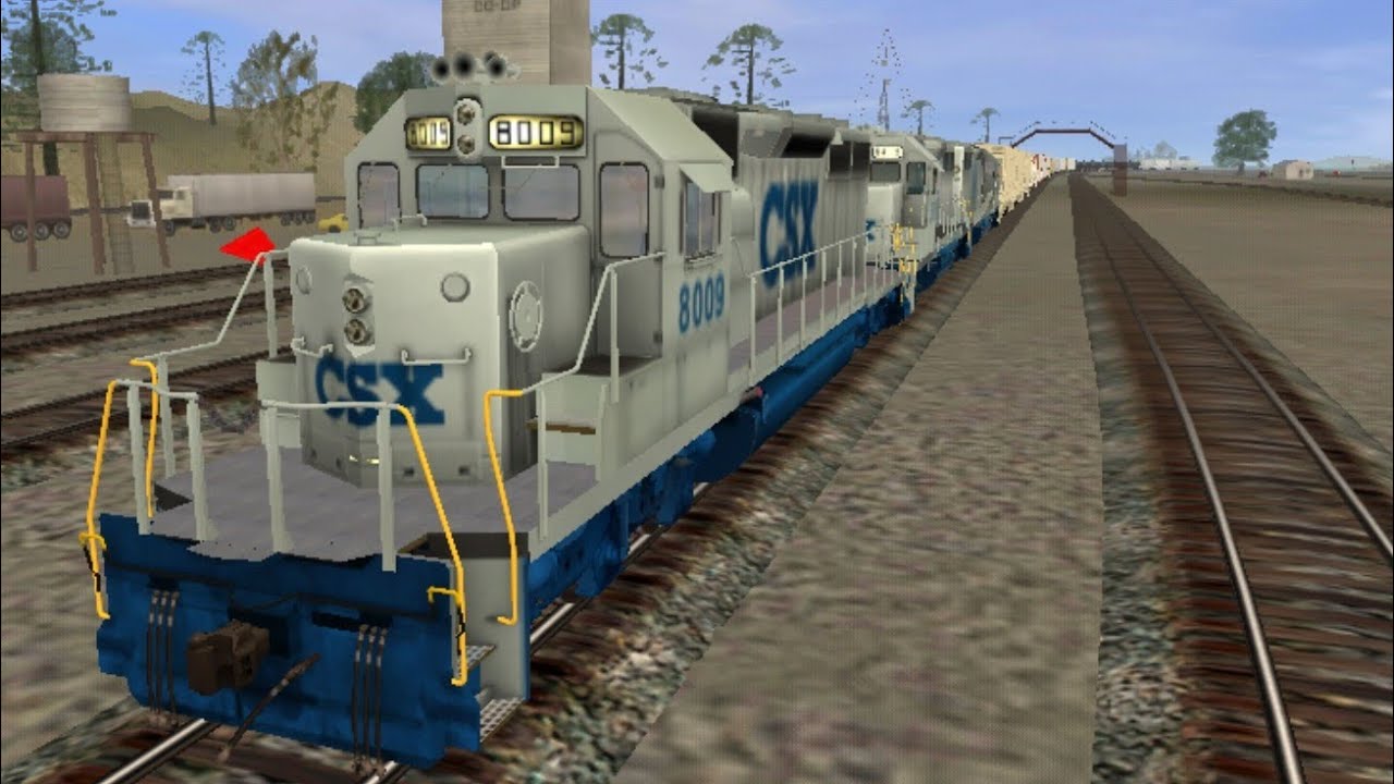 CSX SD40-2 and GP40-2 | Trainz Simulator Android