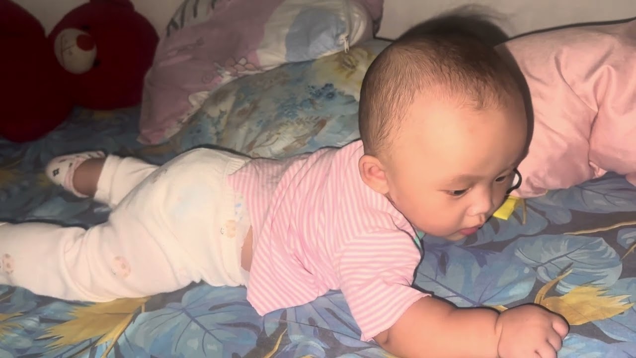 naka stage na kmi marunong na dumapa pero d marunong bumalik humiha hahahaha