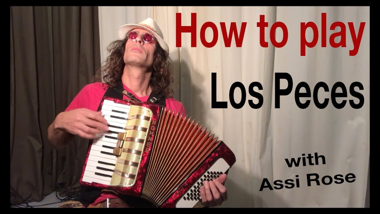 How to play Los Peces on Accordion / (DEMO LESSON) Assi Rose