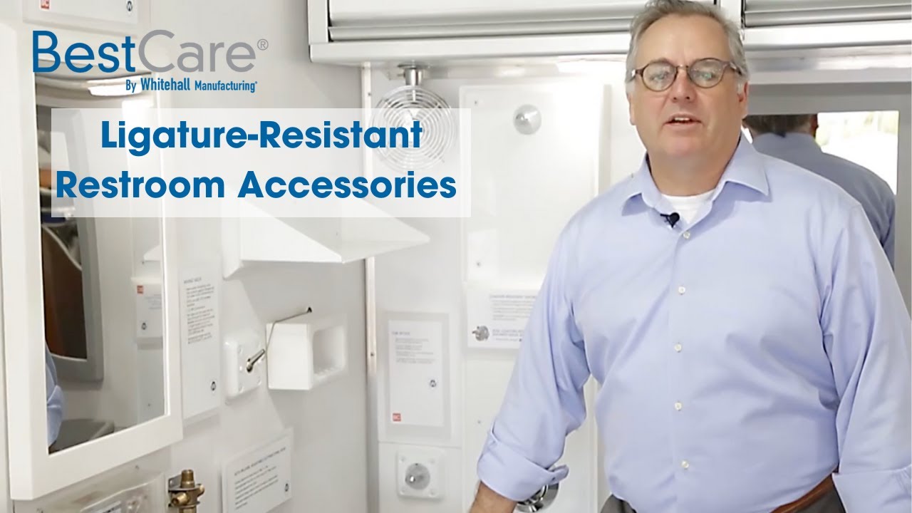 BestCare&reg; Ligature-Resistant Restroom Accessories by Whitehall Mfg for Healthcare Facilities