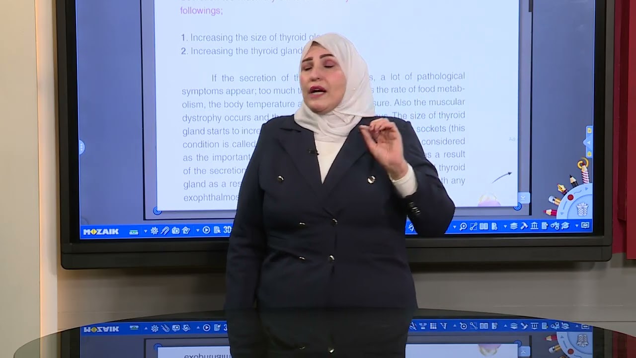 الاحياء للصف الثالث المتوسط المتميزين -Thyroid Gland