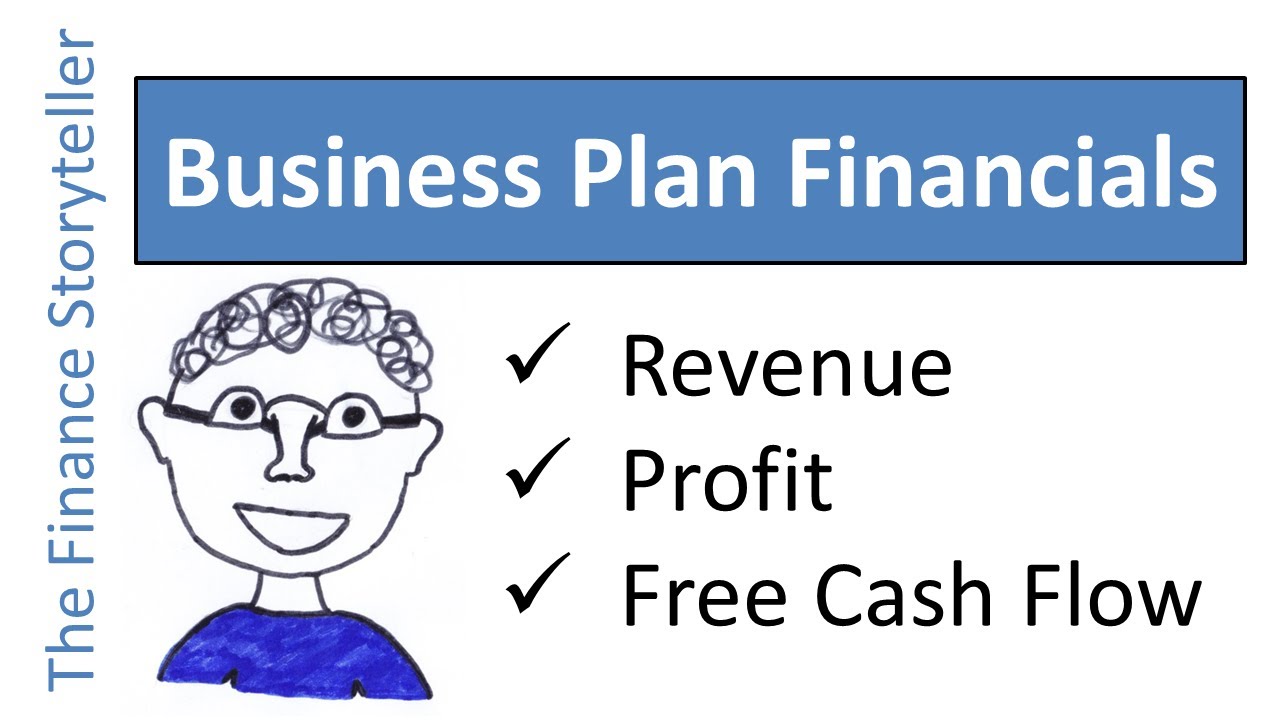 Business plan financials: revenue, profit, free cash flow