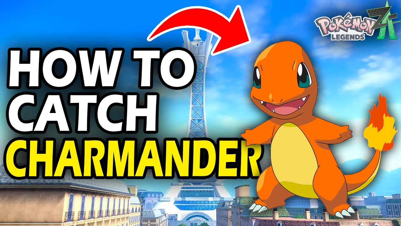 Как найти Чармандера в Pokemon Legends ZA (расположение Чармандера)