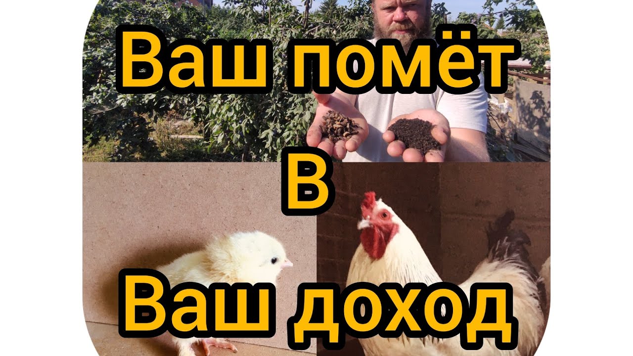 ваш помёт в ваш доход!