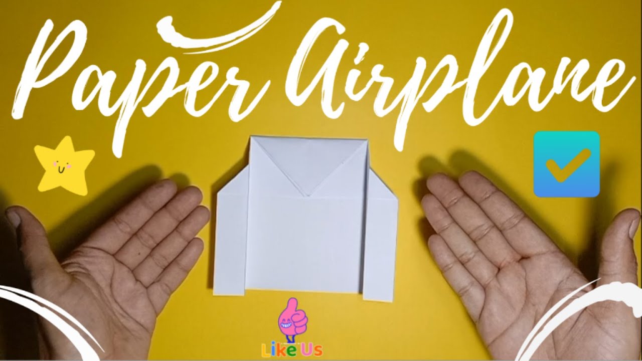 How to make paper Airplane l Easy Tutorial