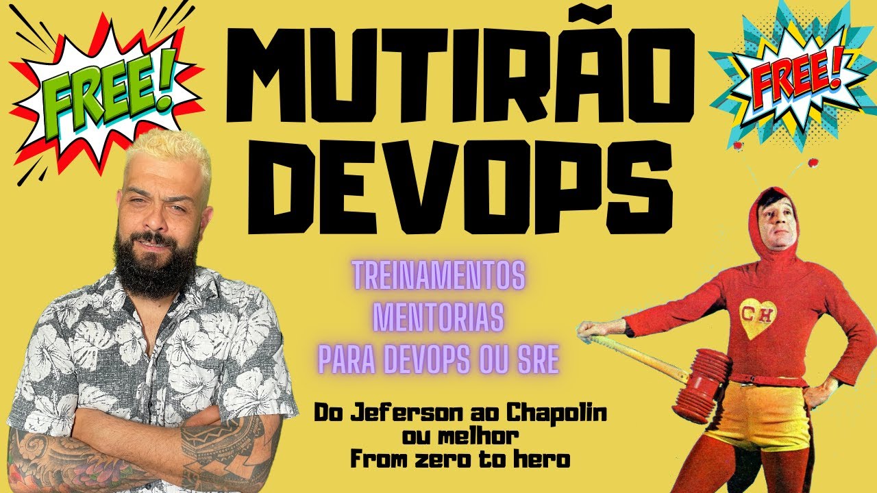 TREINAMENTO T&Eacute;CNICO E DE SOFT SKILL + MENTORIA | GRATUITO | DEVOPS | SRE