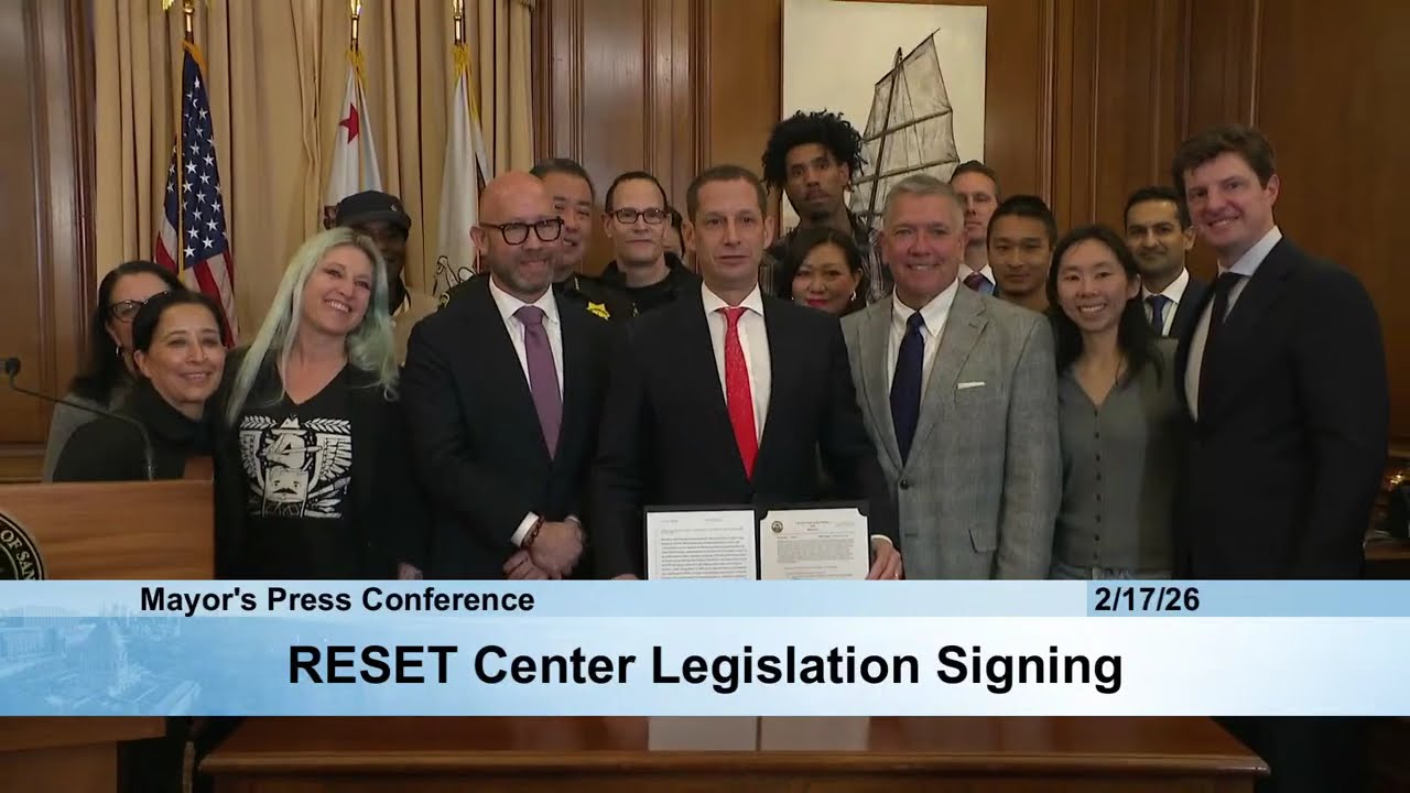 RESET Center Legislation Signing