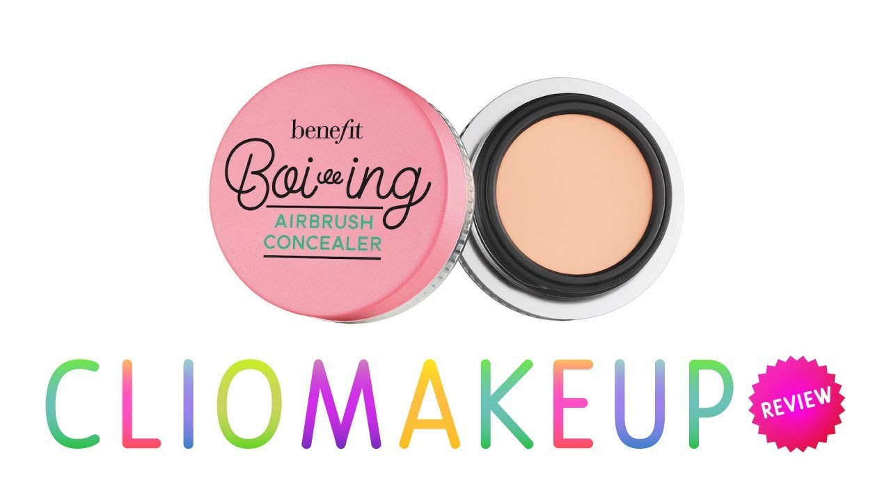 Recensione Correttore Boi-ing Airbrush Concealer Benefit Cosmetics Review