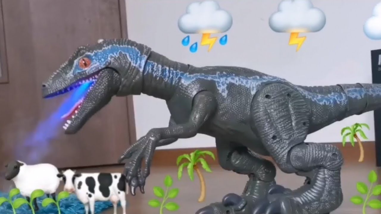 Jurassic World Raptor RC Aliexpress (clone alpha training blue)