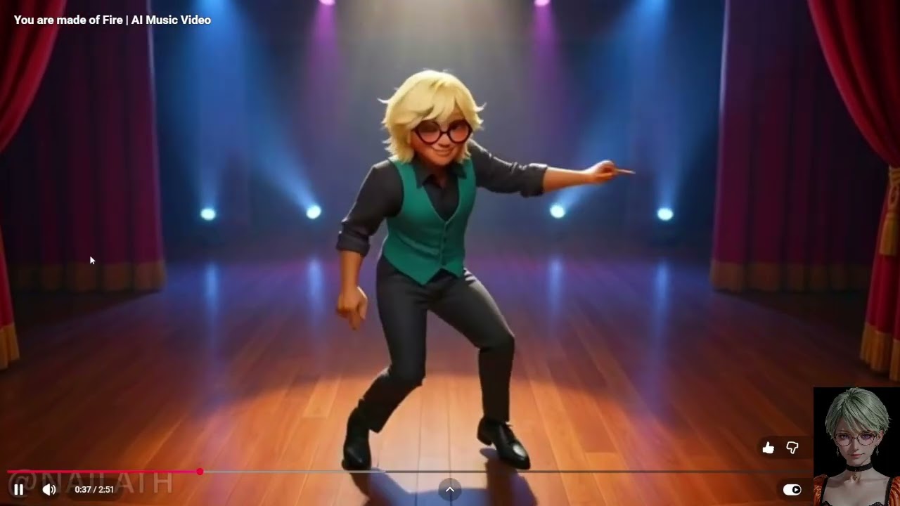 Nailath You are made of Fire | AI Music Video Reaction from Ovted Fatash