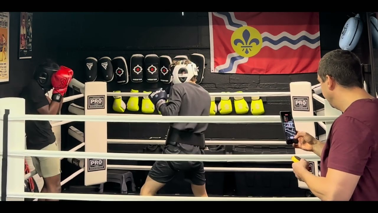 Sparring today and a week or two ago December 22 2025