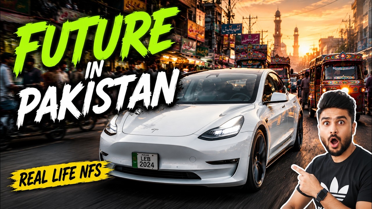 Tesla in pakistan | Real Life Need For Speed
