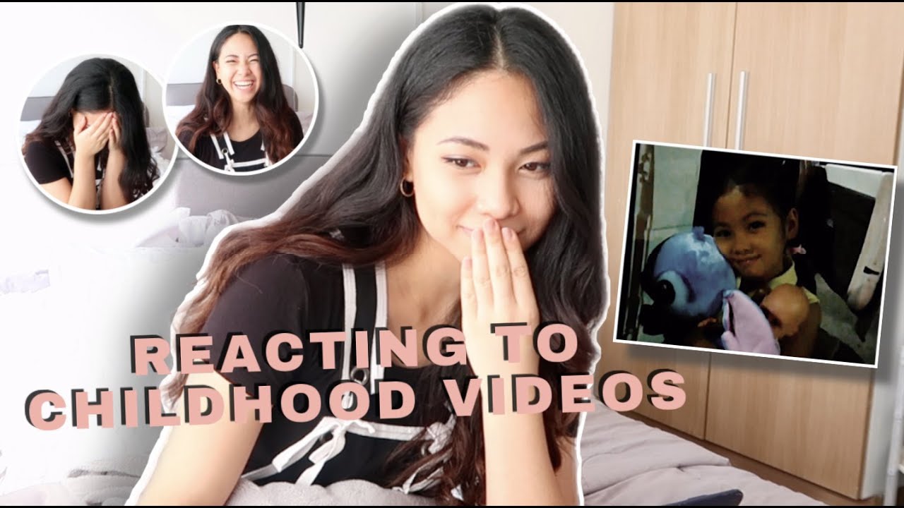 Reacting to My Childhood Videos | Milissa Grande
