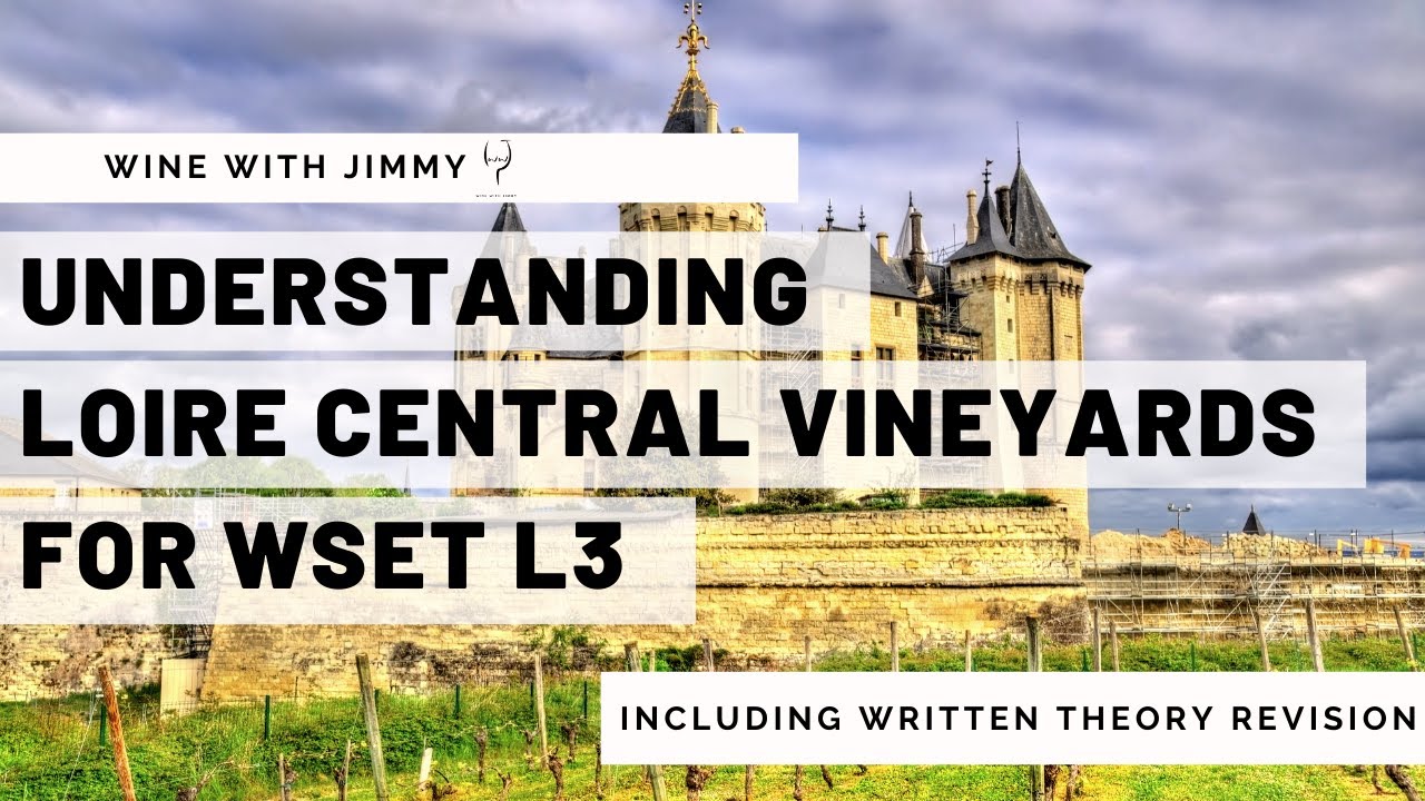 Понимание виноградников Центральной Луары для WSET 3-го уровня с рабочим письменным вопросом