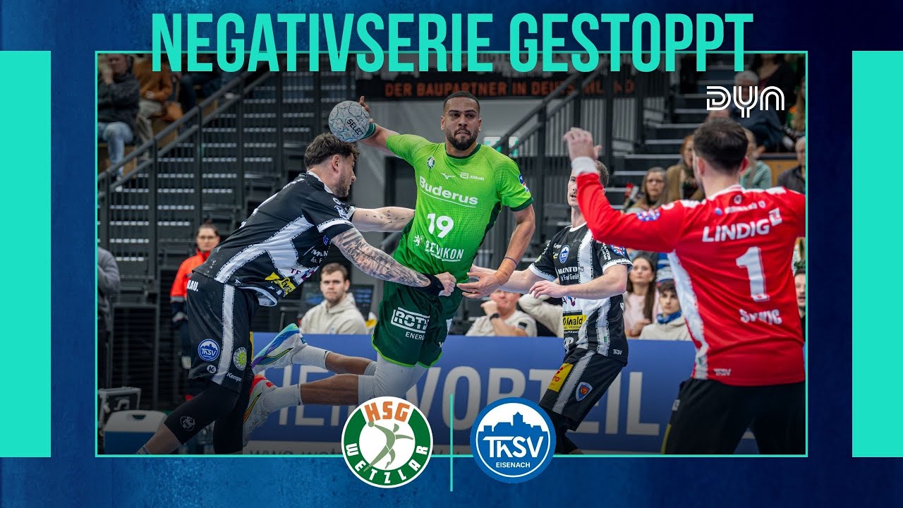 Highlights: HSG Wetzlar vs. ThSV Eisenach (Saison 2025/26) Dyn Handball | DAIKIN HBL