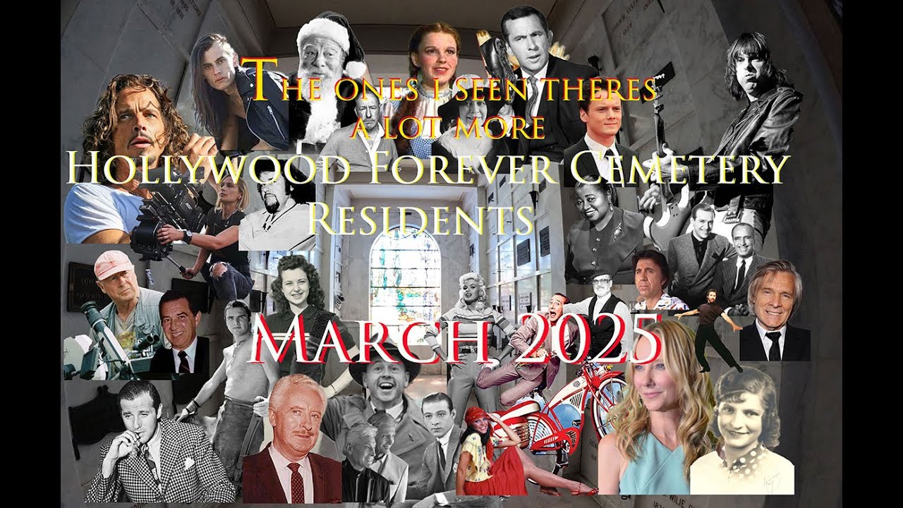 Hollywood Forever Cemetery March 2025