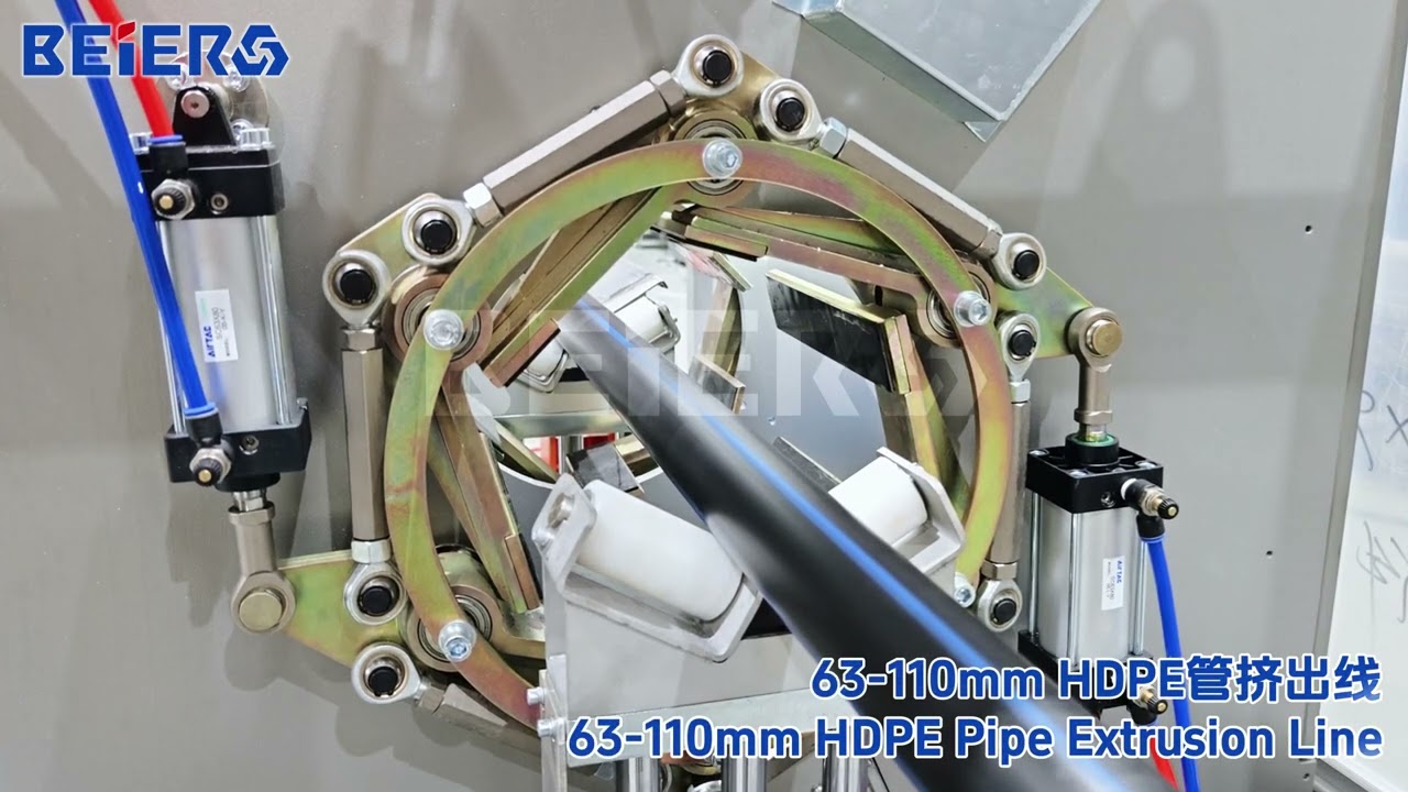 BEIER 110mm HDPE Pipe Extrusion Line, Contact Jessie by WhatsApp at +86 13921996900
