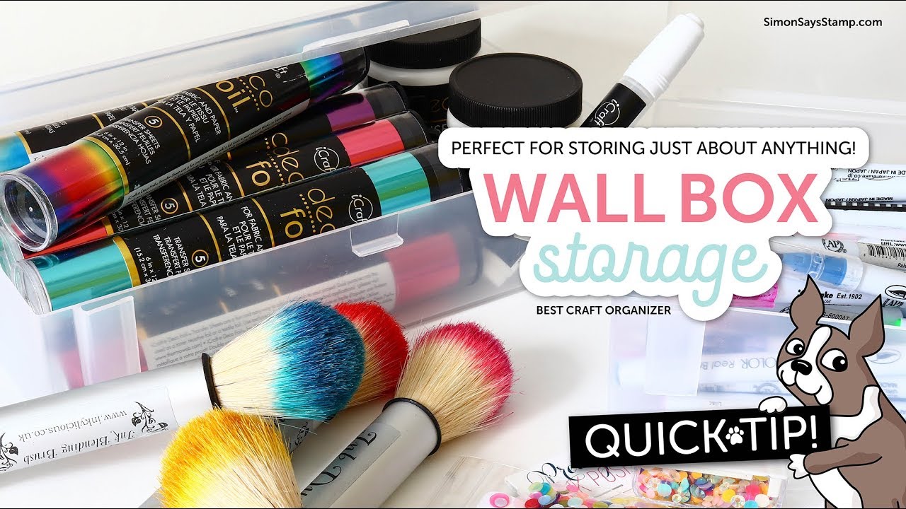 Cardmaking & Papercrafting How To: Wall Storage Boxes | Perfect for All Supplies!