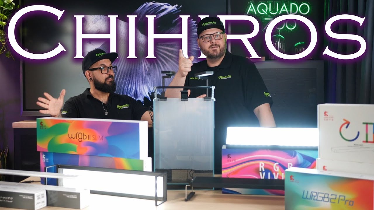 Alle Chihiros-Lampen im Vergleich | Aquado-Zoo Dortmund