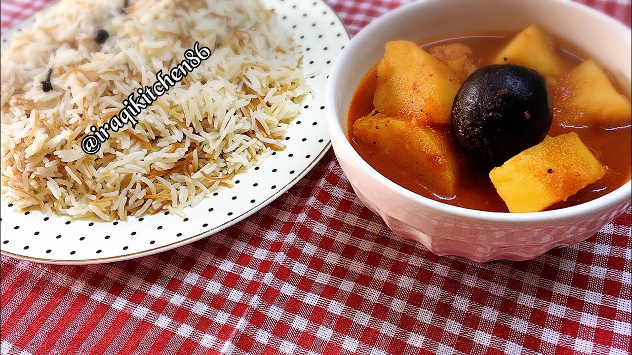 مرق بطاطا(مرك بتيتة)ع طريقتي سهلة وطيبة جدا 😍